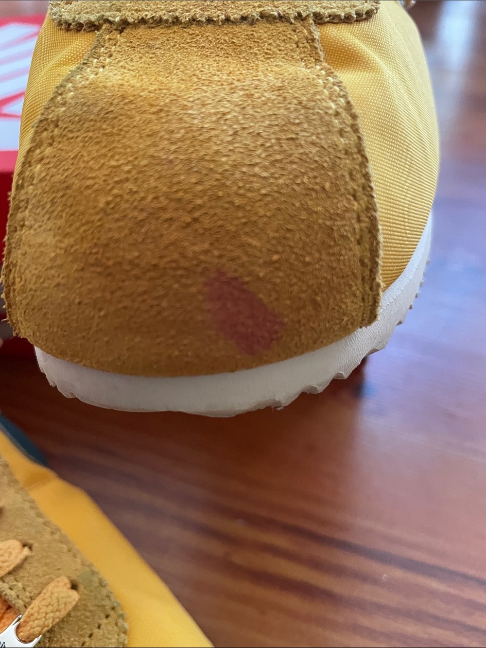 Nike Yellow and Green Cortez Sneakers - Picture 4 of 8